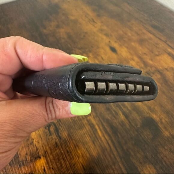 Gucci Guccissima Key Case Holder Leather Black - Picture 4 of 11